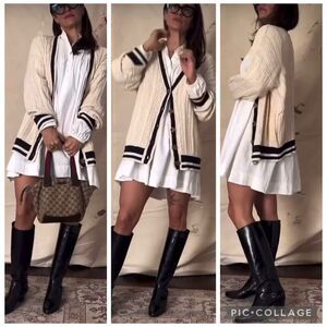 NWOT Sanctuary Sport Stripe cardigan sweater